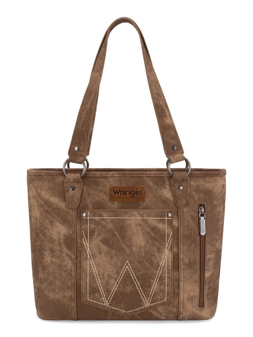 Wrangler "W" Stitch Tote Bag - Picture 5 of 10